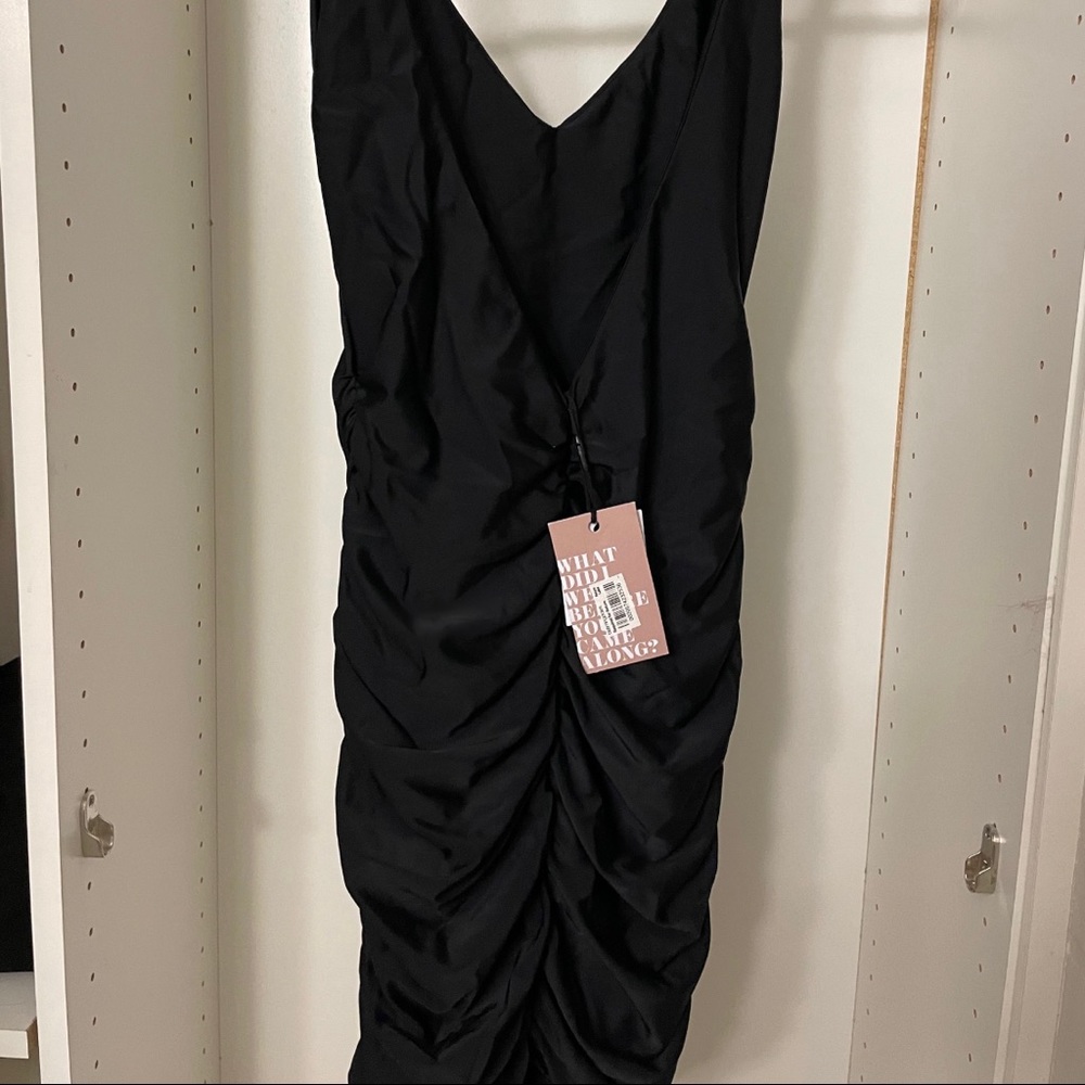 Tiger Mist black mini dress